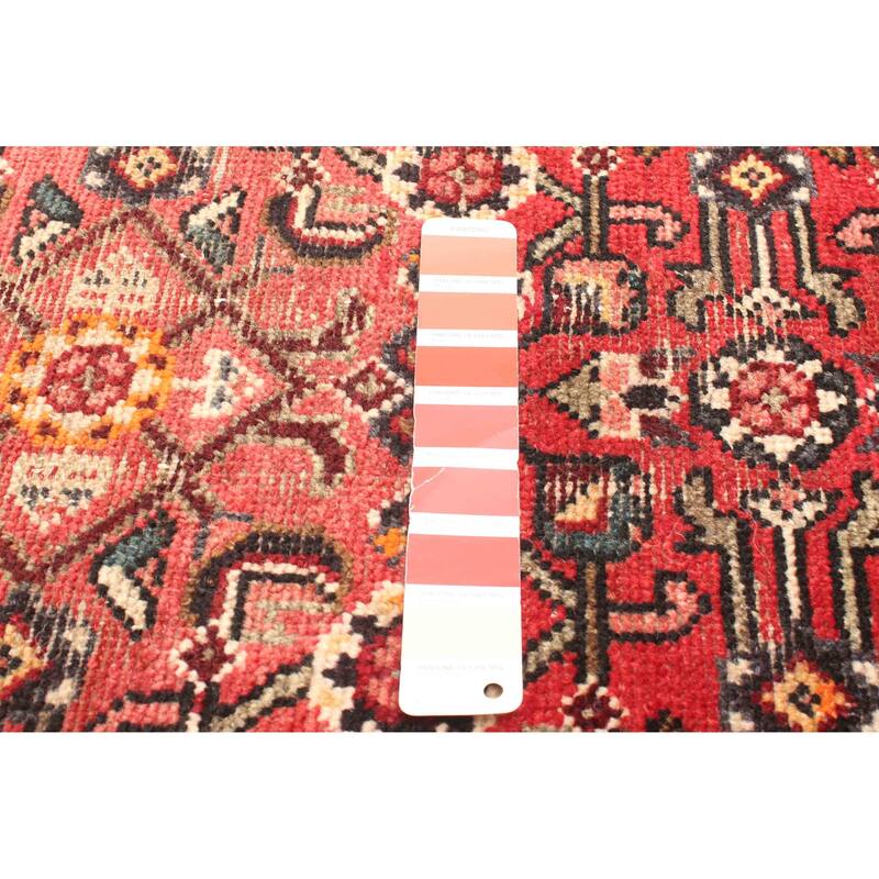 ECARPETGALLERY Hand-knotted Andelz Red Wool Rug - 2'6 x 6'2