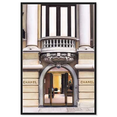Expensive Store in Paris Canvas by Art Remedy