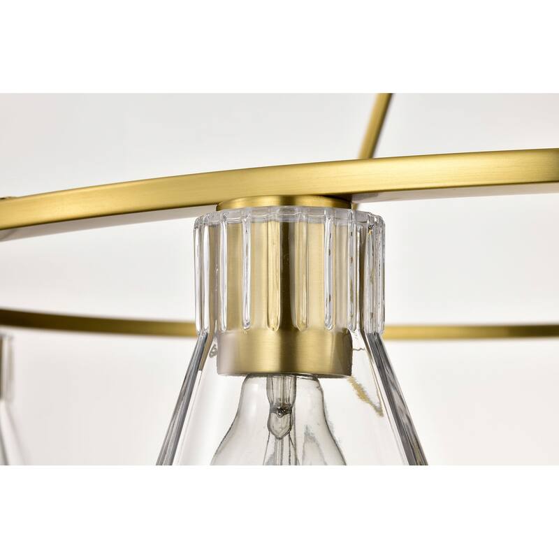 Nuvo Lighting 60/8336 Gianna 8 Light 40" Wide Ring Chandelier