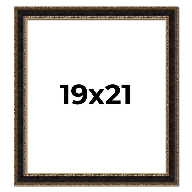 19x21 Frame Gold Antique Vintage Sold Wood Picture Frame | 1.75 Inch