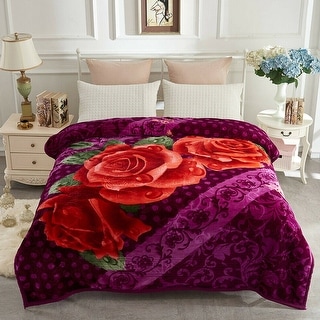 Purple deals mink blanket