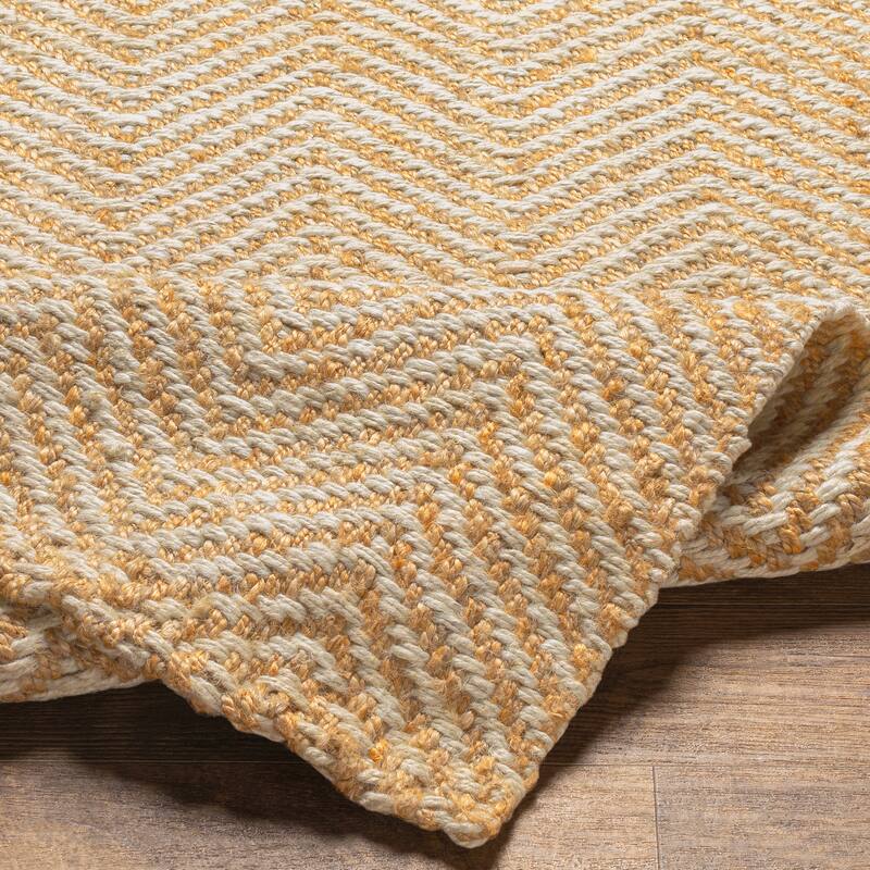 Binitae Handmade Bohemian Jute Area Rug