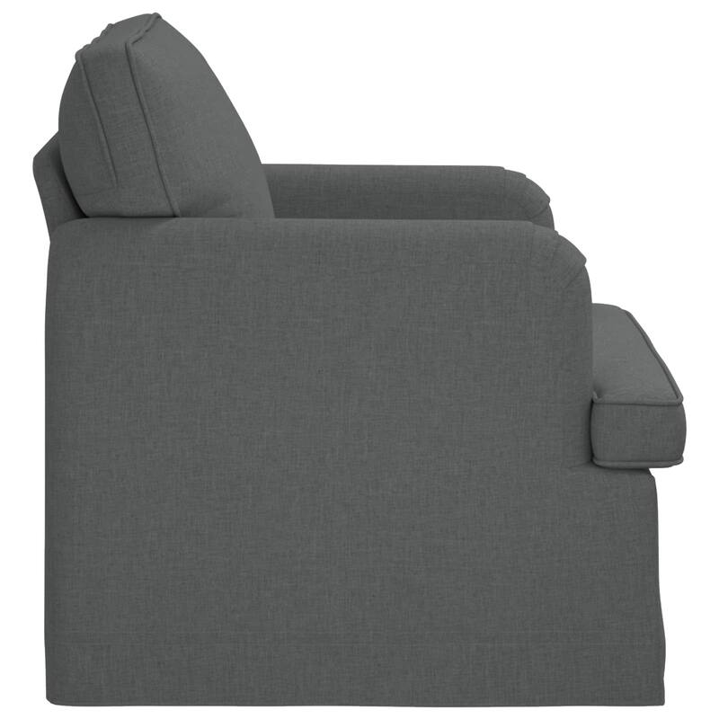 vidaXL Sofa Dark Grey in Fabric