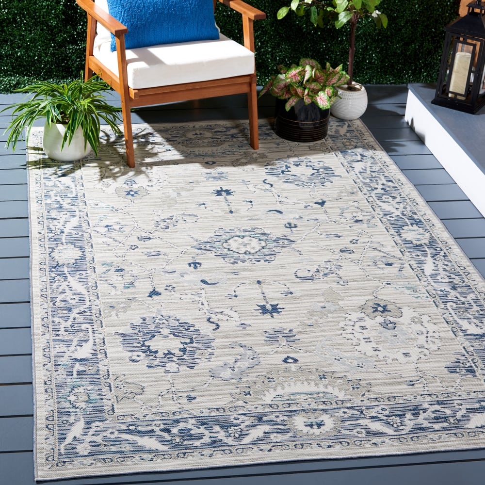 SAFAVIEH Sunrise Azzah Indoor/Outdoor Waterproof Rug