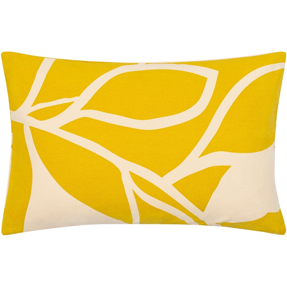 Artistic Weavers Fionn Nature-Inspired Abstract Throw Pillow