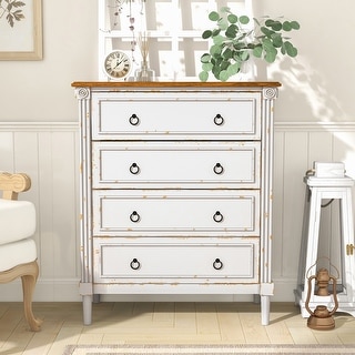 Joneigh Traditional Solid Wood 4 Drawer Chest by Furniture of America On Sale Bed Bath Beyond 35857885