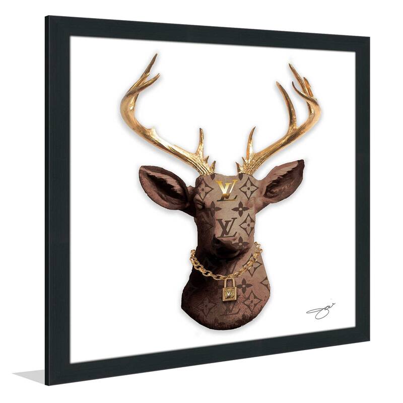 "Louis Vuitton Deer" by Jodi Print on Acrylic