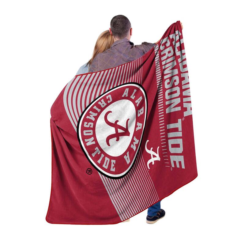 NCAA Alabama Crimson Tide 60" x 80" Raschel Throw Blanket
