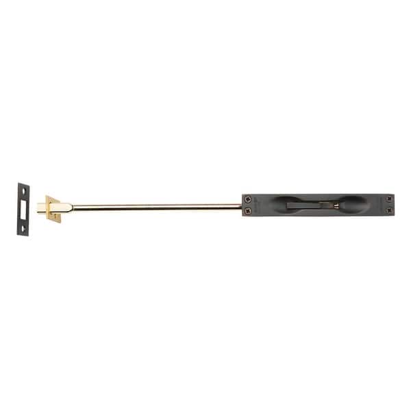 Baldwin Solid Brass Flush Bolt with 24 Inch Rod for Wood/Metal Doors ...