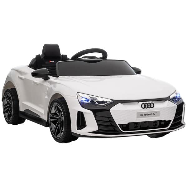 slide 2 of 10, Audi RS E-tron 12V Ride-On Car with Remote Control, Horn, Music, 4-Wheel Suspension, Lights, Fun Electric Car for Kids Aged 3-5