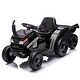 preview thumbnail 4 of 98, 12V Kids Ride On Electric Tractor Black Knight,Kids Ride On Toy.2WD,Non-skid tires, steering wheel, foot pedal