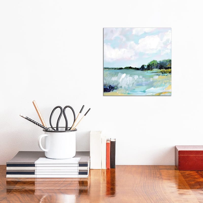 iCanvas "Surfscape I" by Karen Fields Canvas Print - 12x12x0.75