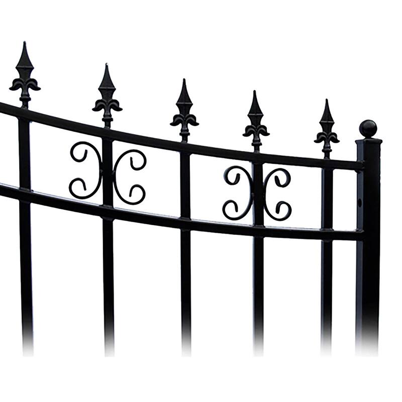 ALEKO Steel St. Louis Style 18 ft Single Swing Driveway Gate