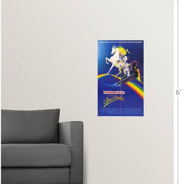 Shop Poster Print Entitled Rainbow Brite And The Star Stealer