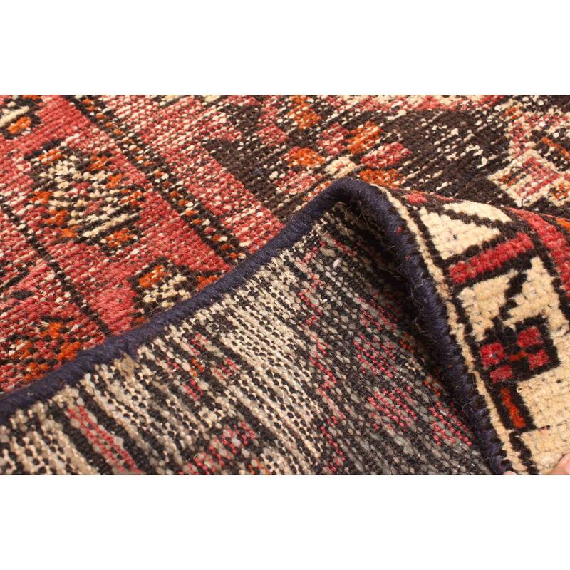 ECARPETGALLERY Hand-knotted Andelz Red Wool Rug - 3'7 x 6'5