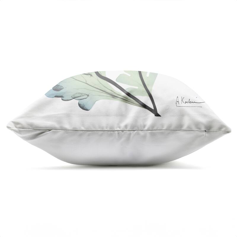 Stupell Sapphire Flower Duo Printed Outdoor Throw Pillow Design by Albert Koetsier