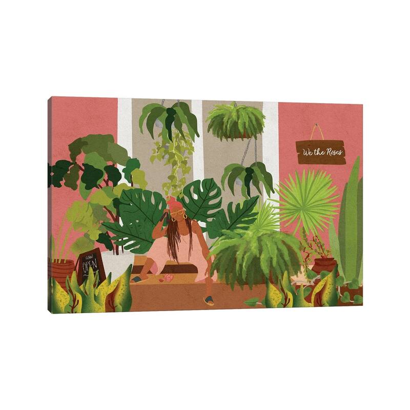 iCanvas "Plant Mom" by Reyna Noriega Canvas Print