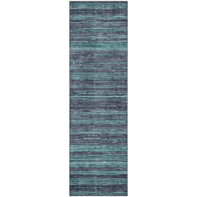 Premium Washable Super Soft Casual Stripes Mayfield Rug