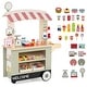 preview thumbnail 1 of 23, Costway Kids Snacks & Sweets Food Cart Kids Toy Cart Play Set with 30 - See Details Green