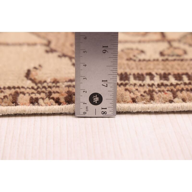 ECARPETGALLERY Hand-knotted Antalya Vintage Copper Wool Rug - 4'8 x 7'11