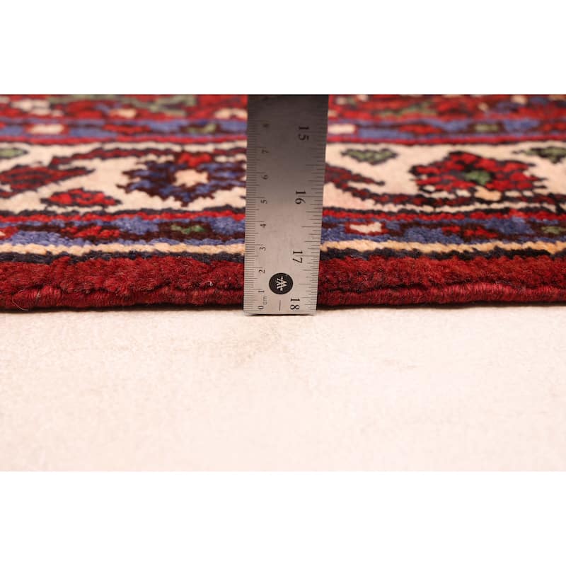 ECARPETGALLERY Hand-knotted Anadol Red Wool Rug - 2'9 x 9'2