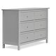preview thumbnail 2 of 15, Dream On Me Universal Double Dresser Cool Grey