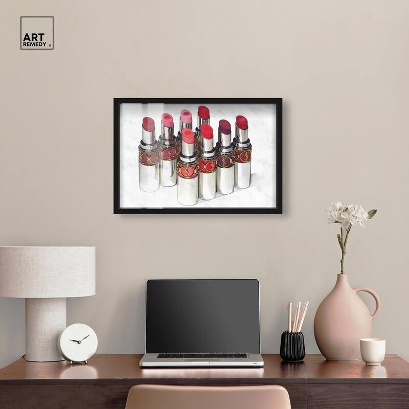 Doll Memories - Lipsticks 22 Shadowbox by Art Remedy