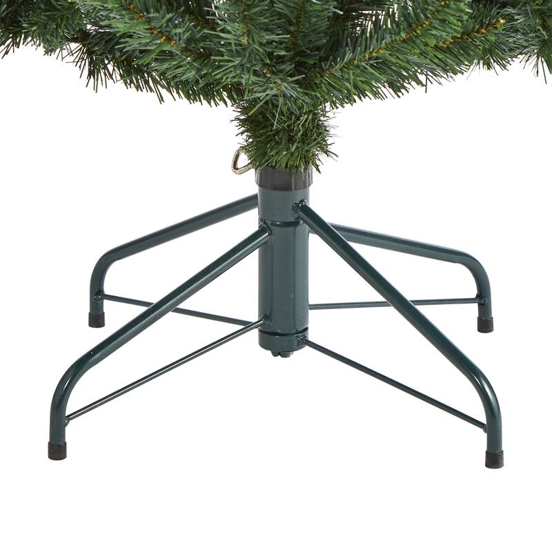 6Ft Artificial Christmas Tree - Lush Spruce Holiday Decor - Bendable Branches - Elegant Christmas Tree for Home - Green - 72