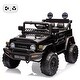 preview thumbnail 1 of 5, 12V Ride on Car for Kids, Licensed Toyota Ride on Truck Black - Assembly Required - 5-7 Years