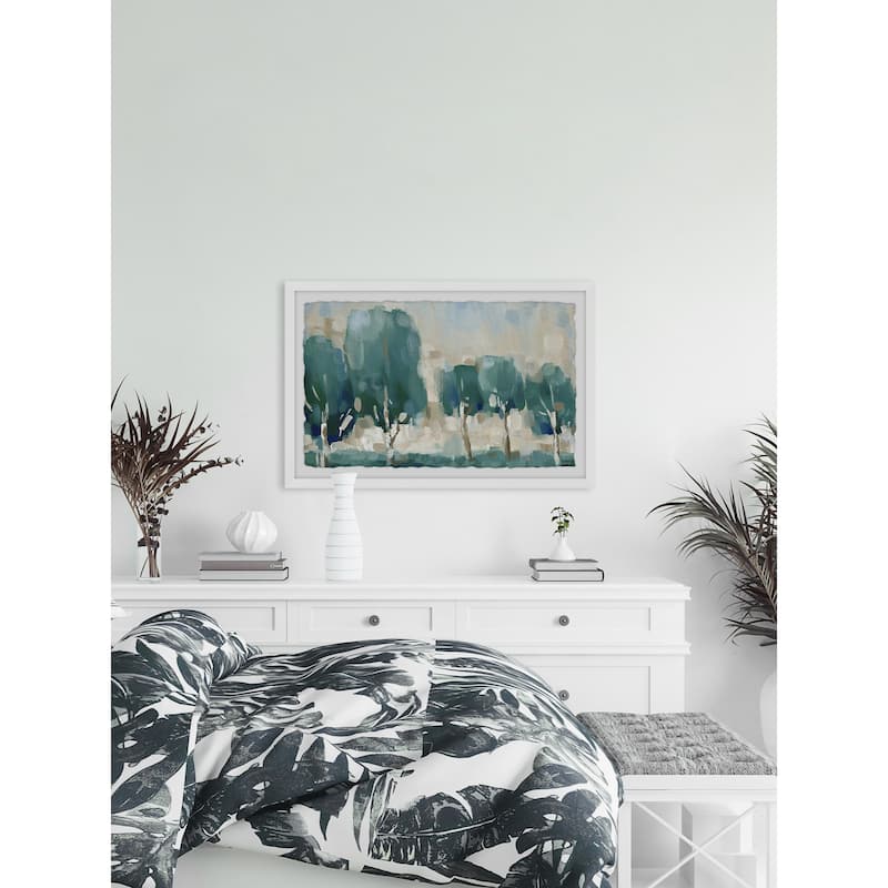 Walking With Trees Framed Print