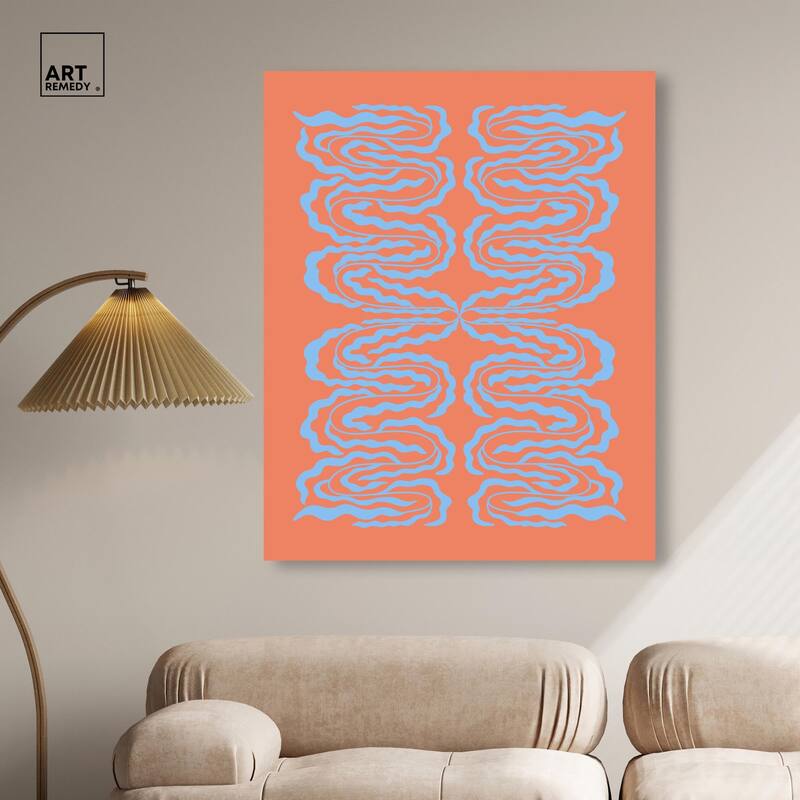 Artsy Pattern Canvas by Art Remedy, Gallery Wrapped