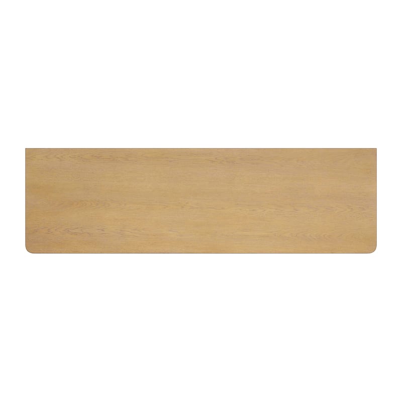 Lennon 6 Drawer Rounded Leg Wood Dresser