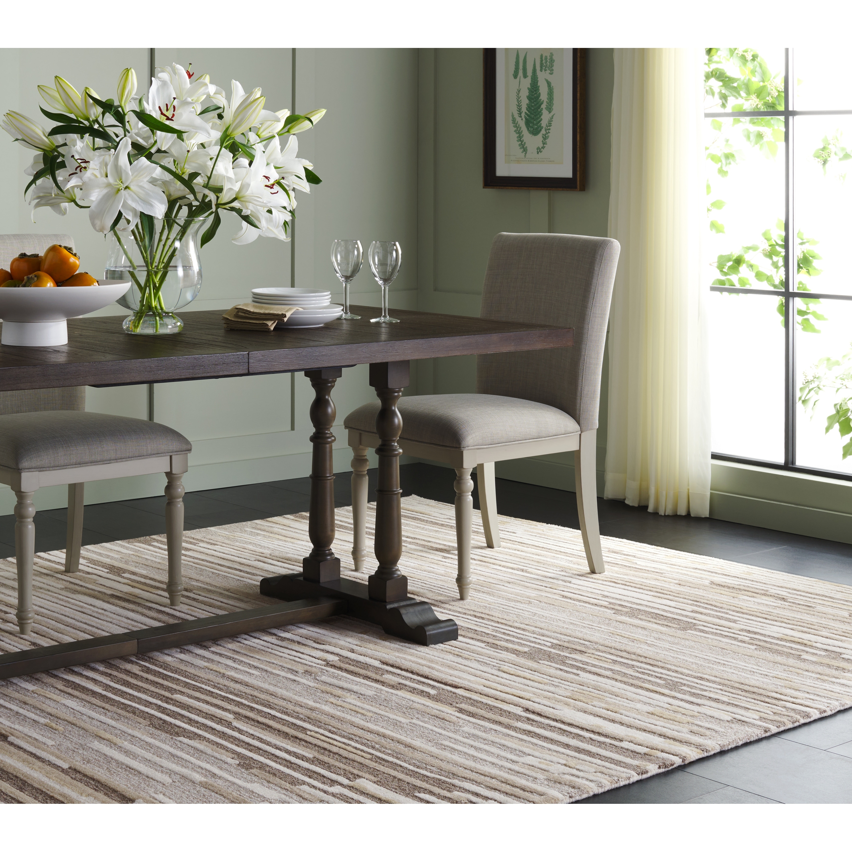 Martha Stewart by SAFAVIEH Dubica Rustic Stripe Wool Rug