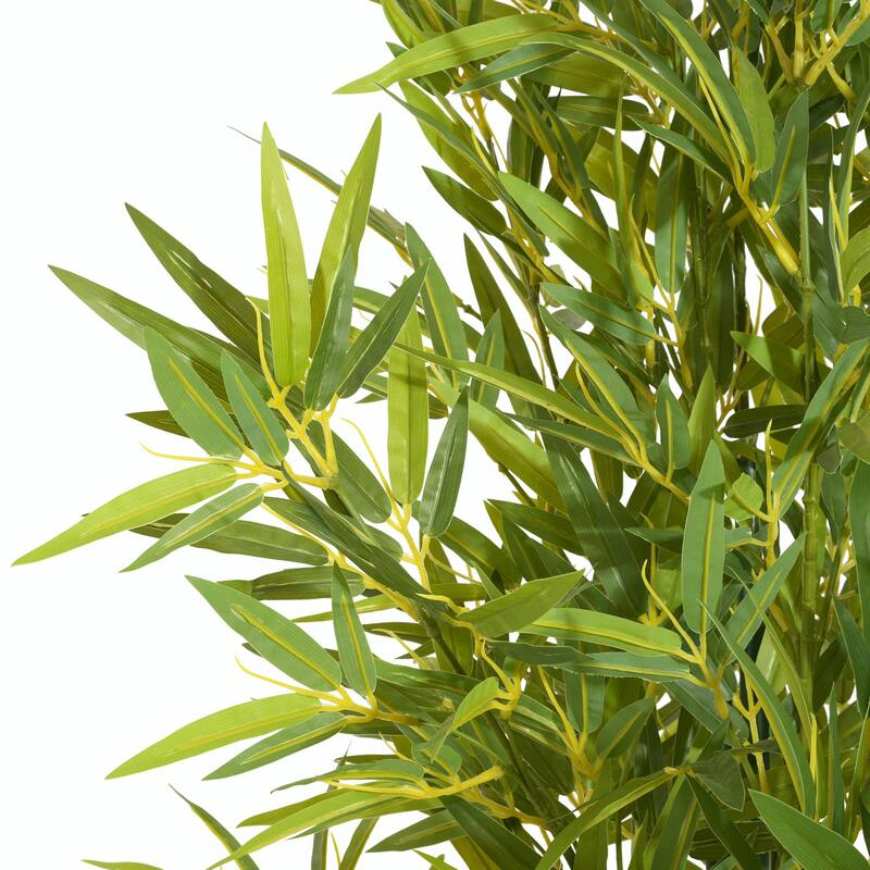 72" Artificial Bamboo with Pots, Set of 2