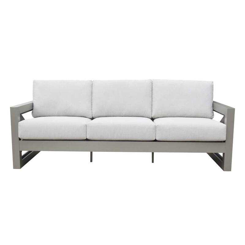 Diglur 2-Piece Outdoor Lounge Set, Gray