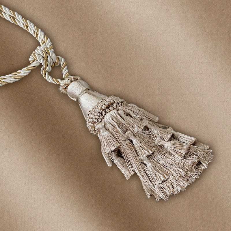 Elrene Charlotte Tassel Curtain Tieback Rope
