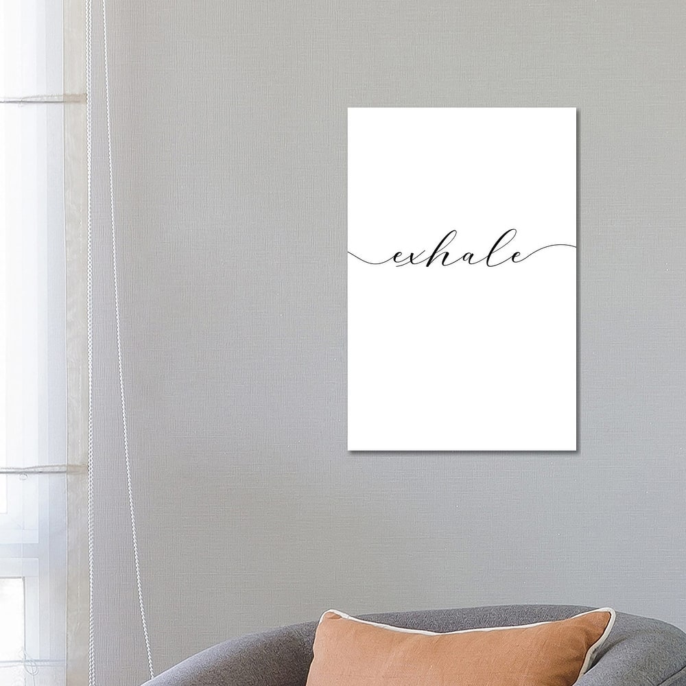 iCanvas "Exhale" by Nouveau Prints Canvas Print