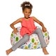 preview thumbnail 120 of 194, Kids Bean Bag Chair, Big Comfy Chair - Machine Washable Cover 27 Inch Medium - Canvas Animals Forest Critters