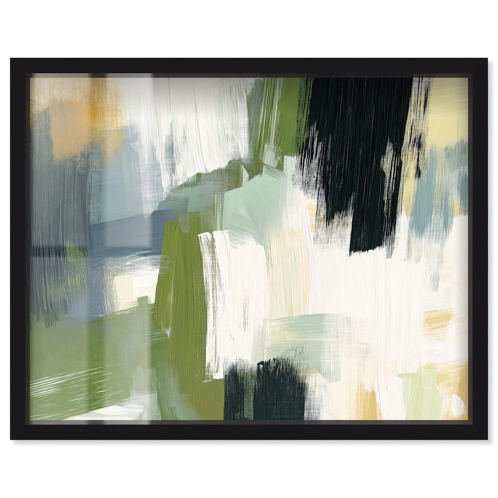 Moss Layers I Shadowbox by Art Remedy