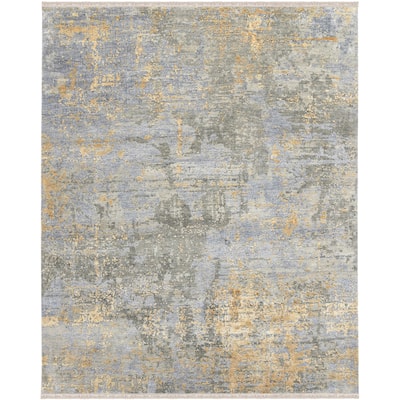 Majestic Abstract Area Rug - Ivory - 8' x 10' - 8' x 10'