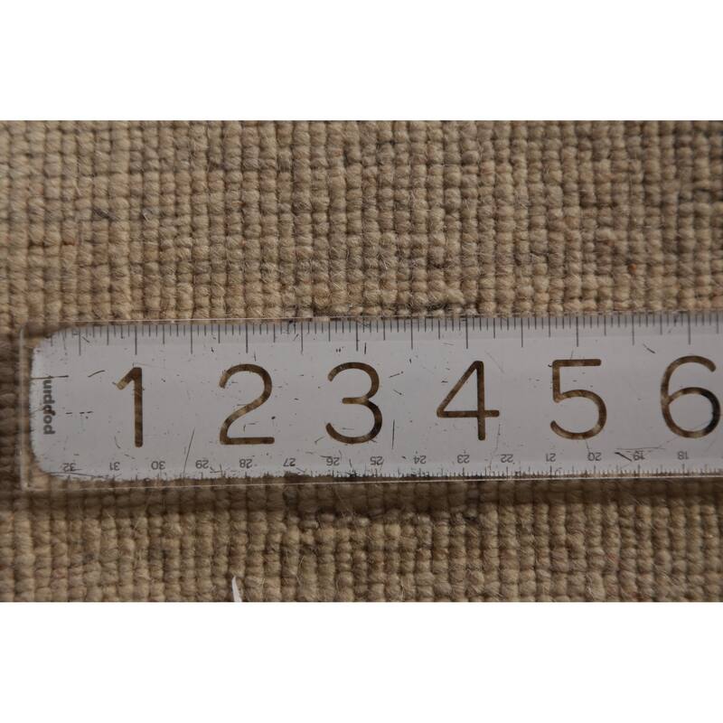 Hand Knotted Oriental 100% Wool Carpet Tribal Tribal Beige & Ivories Gabbeh Area Rug - 5' 3'' X 3' 0''