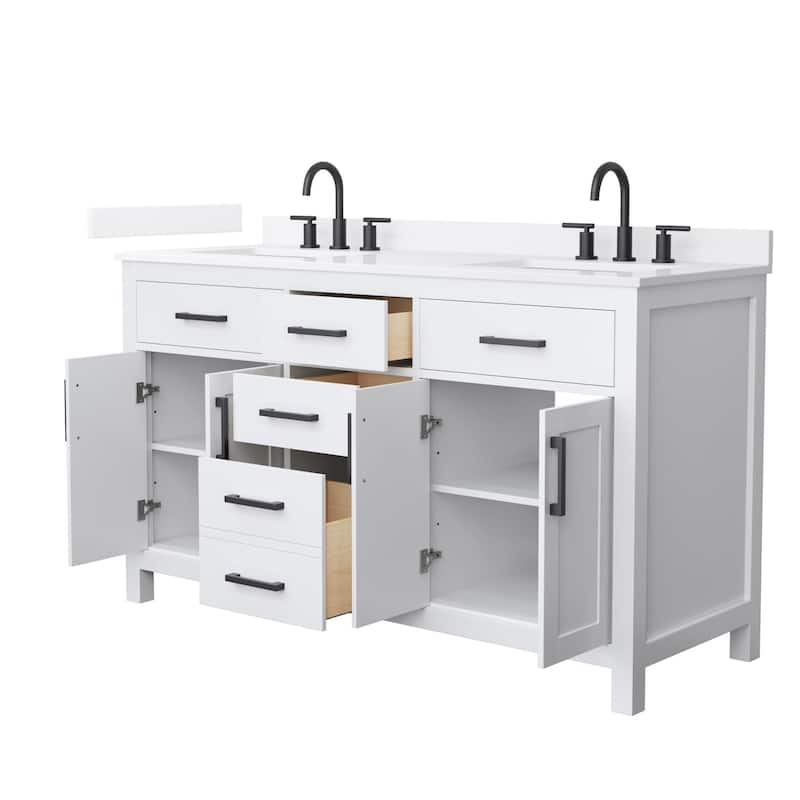 Wyndham Collection WCG2424-60D-QTZ-US3MXX Beckett 60" Free Standing