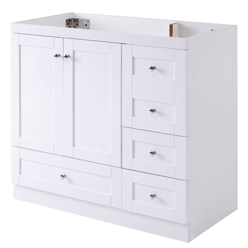 36 inch MDF Freestanding Bathroom Vanity without Counter Top