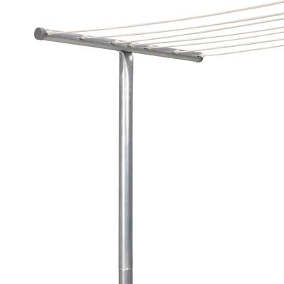 Household Essentials Steel Outdoor Clothesline T Post - 2.0"L x 32.0"W x 90.0"H