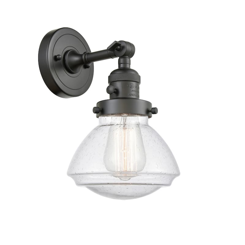 Innovations Lighting Olean 8" Tall Bathroom Sconce