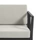 preview thumbnail 123 of 195, Outdoor Teak Solid Wood Patio Furniture Set Loveseat Armchair Table Collection