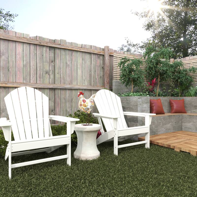 Resin Traditional Outdoor Adirondack Chair