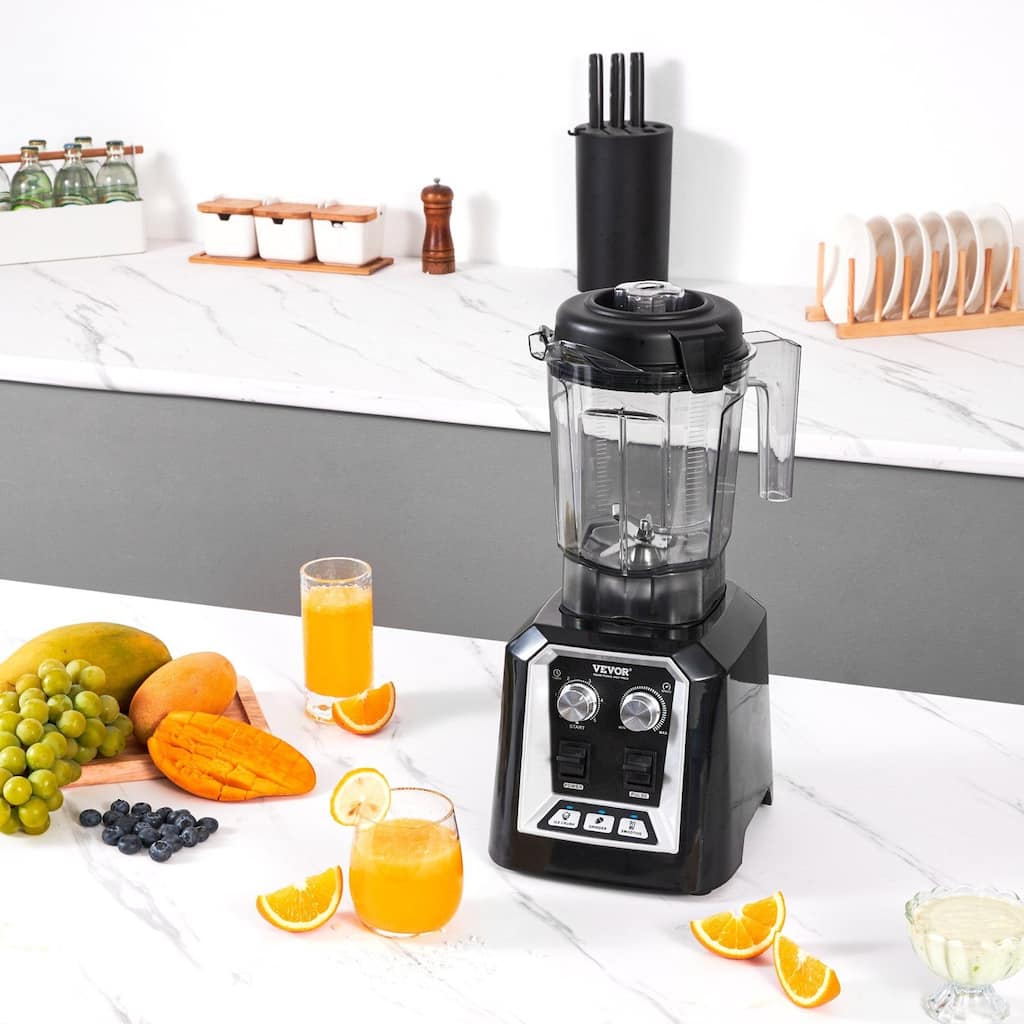 Black Stainless Steel 3 Function Professional Blender