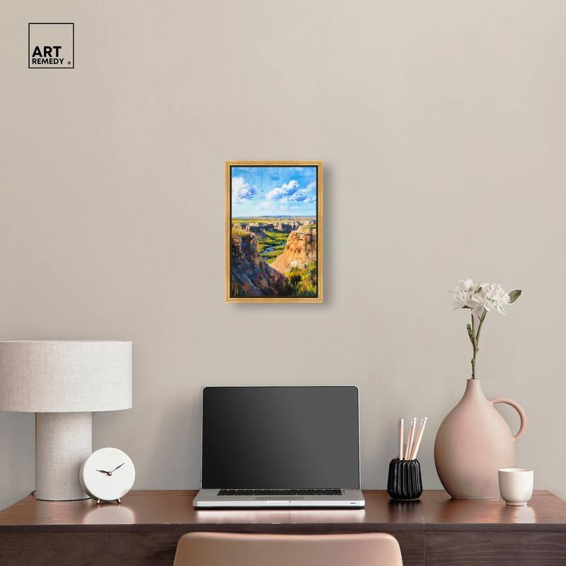 Rolling Hills and Sky II Canvas by Art Remedy