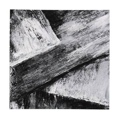 Black Composition I (41 x 41) Canvas Art Print
